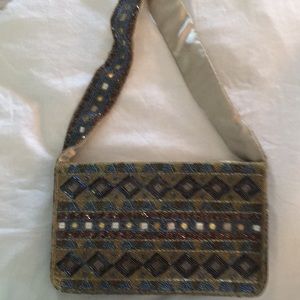 Beaded evening bag